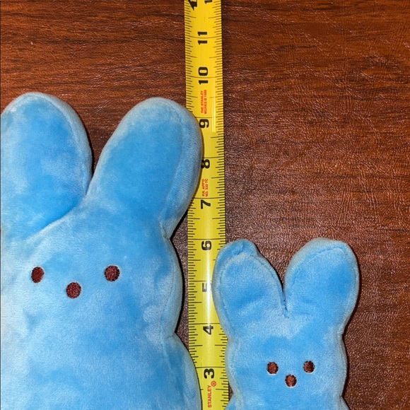 Peeps Blue Plush Bunnies Set of 2 - Picture 7 of 11